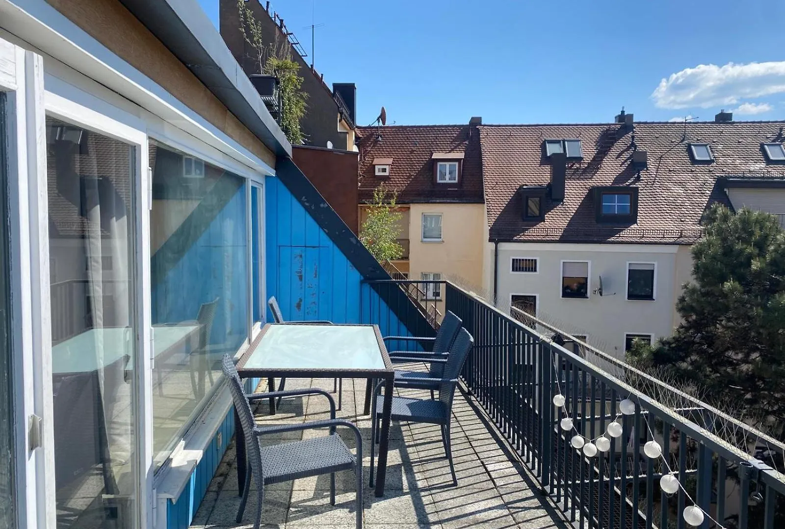 3-Zimmer-Wohnung Mit Terrasse Und 2 Schlafzimmern Norimberk
